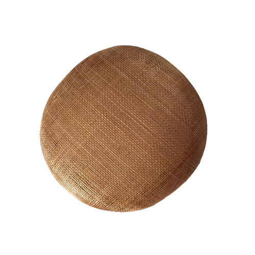 Sinamay Base/Button - Toffee (039)