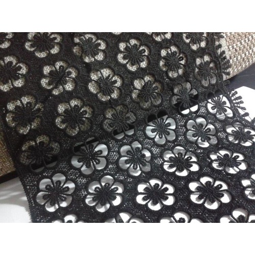 Lace/Style 2 (50cm) - Black