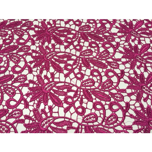 Lace/Style 3 (50cm x 55cm) - Fuchsia