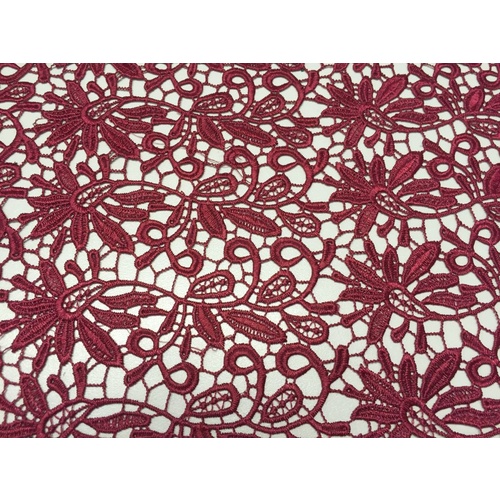 Lace/Style 3 (50cm x 55cm) - Wine