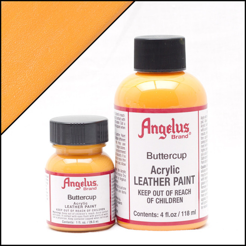 Angelus Leather Paint (29.5mls) - 198 Buttercup