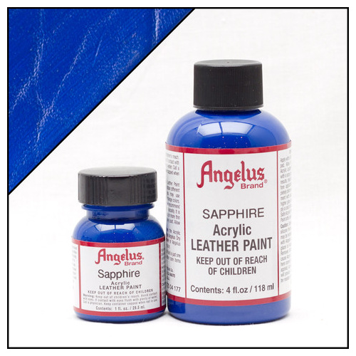 Angelus Leather Paint (29.5mls) - 177 Sapphire