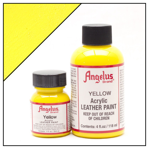 Angelus Leather Paint (29.5mls) - 075 Yellow