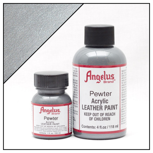 Angelus Leather Paint (29.5mls) - 143 Pewter