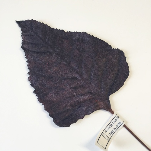 Large Velvet Leaf - Chocolate