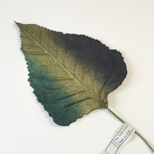 Large Velvet Leaf - Green Shaded