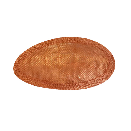 Sinamay Base/Half - Orange (020)