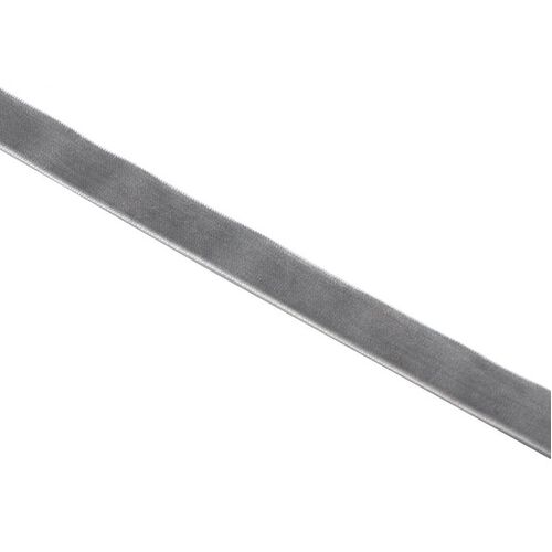 Velvet Ribbon 16mm (184) Grey