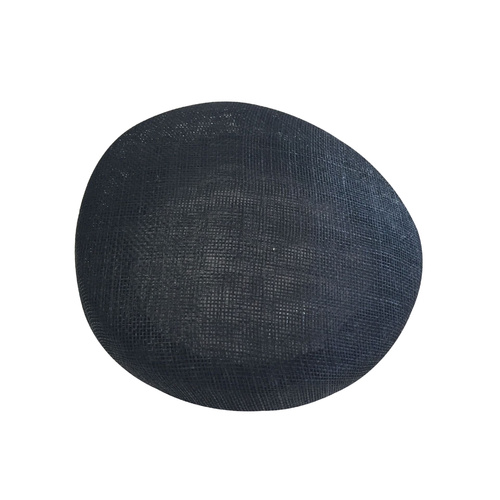 Sinamay Base/Pillbox - Black (072)