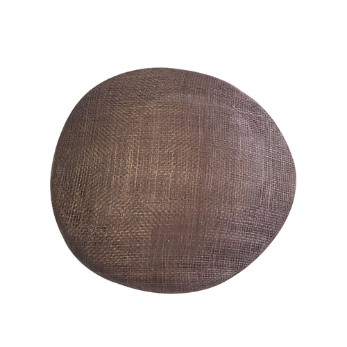 Sinamay Base/Pillbox - Brown (040)