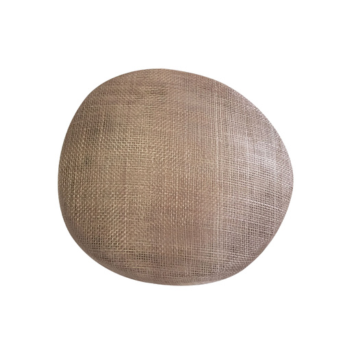Sinamay Base/Pillbox - Latte (026)