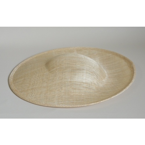 Sinamay Base/Saucer - Cream (029)
