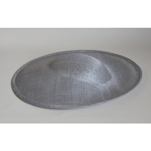 Sinamay Base/Saucer - Grey (047)