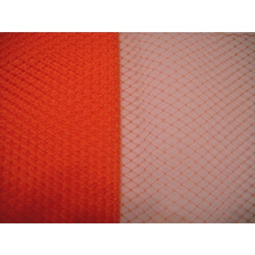 9" Veiling Plain - (172) Orange